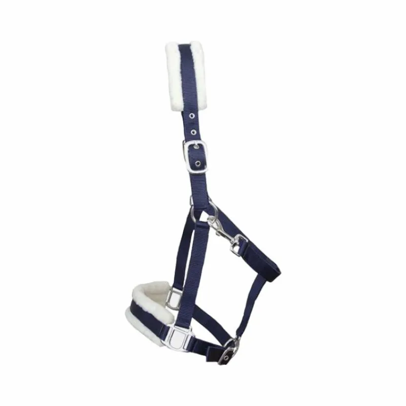 Online - Licol nylon et mouton Licols Poneys|Licols Avec Mouton