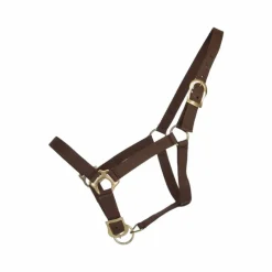 Outlet - Licol synthétique marron foncé Licols Poneys|Licols En Nylon