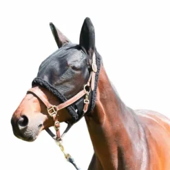 Masques Anti-Mouches Poneys|Masques Anti-Mouches*TdeT - Masque anti-mouches noir