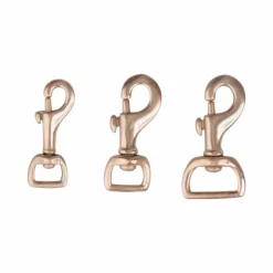 Discount - Mousqueton à pompe œil carré laiton Quincaillerie|Mousquetons