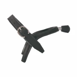 Éperons De Polo*TdeT - Éperons en cuir avec embout caoutchouc femme Noir