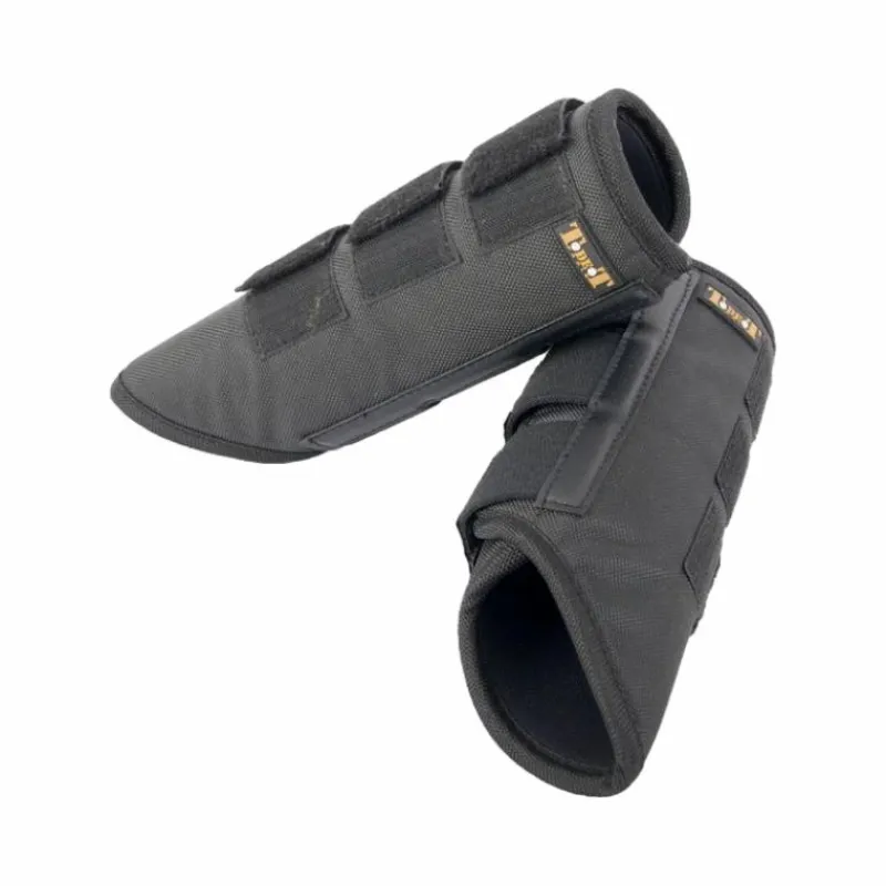 Guêtres Fermées*TdeT - Protection cross antérieurs noir x2