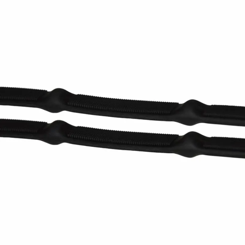 New - Rênes en caoutchouc micro-picots avec arrêtoirs intégrés Rênes Et Arrêtoirs De Rênes