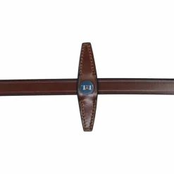 Rênes Et Arrêtoirs De Rênes Poneys|Rênes Et Arrêtoirs De Rênes*TdeT - Rênes en caoutchouc micro-picots avec arrêtoirs intégrés tabac Marron