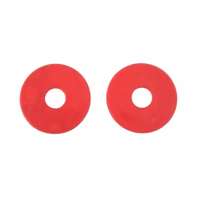 Hot - Rondelles de mors en caoutchouc rouge Accessoires De Mors