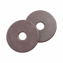 Accessoires De Mors*TdeT - Rondelles de mors en caoutchouc marron