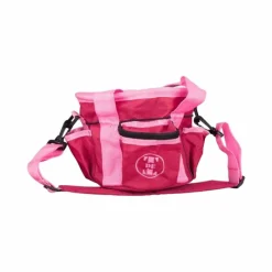 Discount - Sac de pansage petit modèle bordeaux/ rose Sacs Et Coffres D’Écuries|Sacs Et Malles De Pansage