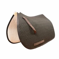 Tapis De Selle Poneys|Tapis Cso/ Mixtes*TdeT - Tapis de selle Thérèse Marron