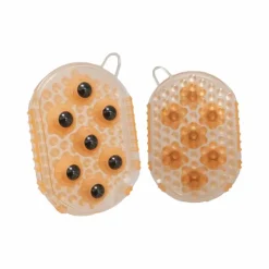 Accessoires De Massages*TdeT - Étrille gant de massage à boules Orange