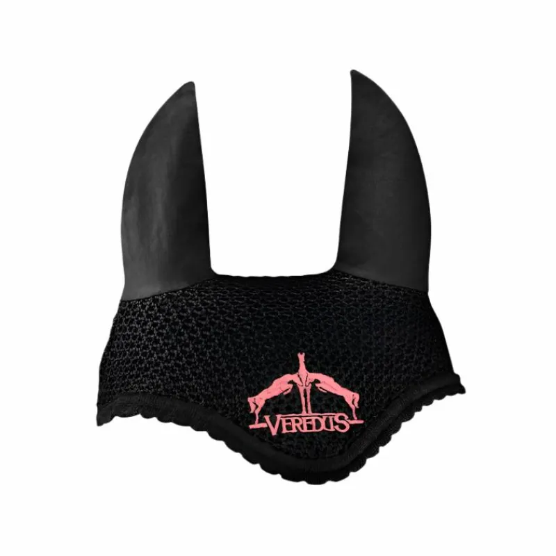 Bonnets Pour Chevaux|Cso*Veredus - Bonnet Color Edition pour chevaux noir/ light pink