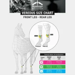 Guêtres Fermées|Dressage*Veredus - Guêtres fermées antérieurs Absolute velcro blanc x2