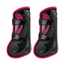 Clearance - Guêtres ouvertes Carbon Gel Vento Color Edition Noir/ Fuchsia x2 Cso|Guêtres Ouvertes