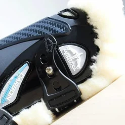 Discount - Guêtres ouvertes Carbon Gel Vento Save The Sheep Noir x2 Guêtres Ouvertes|Cso