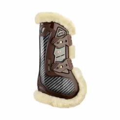 Guêtres Ouvertes*Veredus - Guêtres ouvertes antérieures Carbon Gel Absolute Save the Sheep Marron