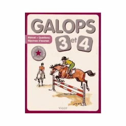 Librairie*Vigot - Livre "Galops 3 et 4"