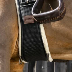 Sangles De Western*Westride - Sangle western soft mouton synthétique Noir