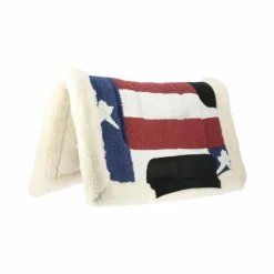 Tapis De Western|Tapis De Selle*Westride - Tapis western Navajo drapeau USA Rouge