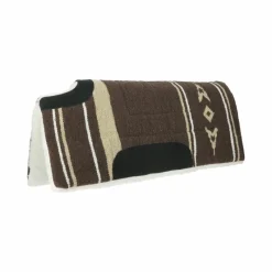 Tapis De Western|Tapis De Selle*Westride - Tapis western Navaro nez coupé brun Marron
